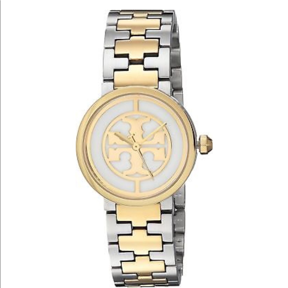 ISO Tory Burch two tone Reva watch